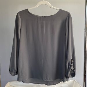 FOREVER21 | Gray Boxy Blouse
